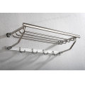 Stainless Steel Bathroom Set Double Towel Bar With High Quality And Hook